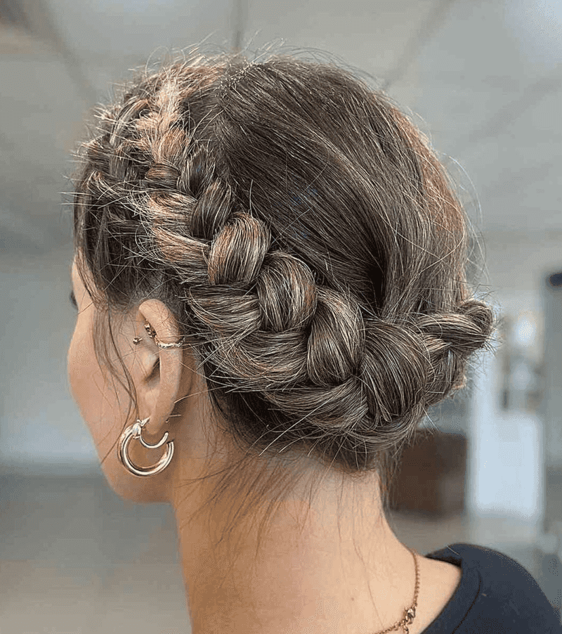 Braided Side Twist