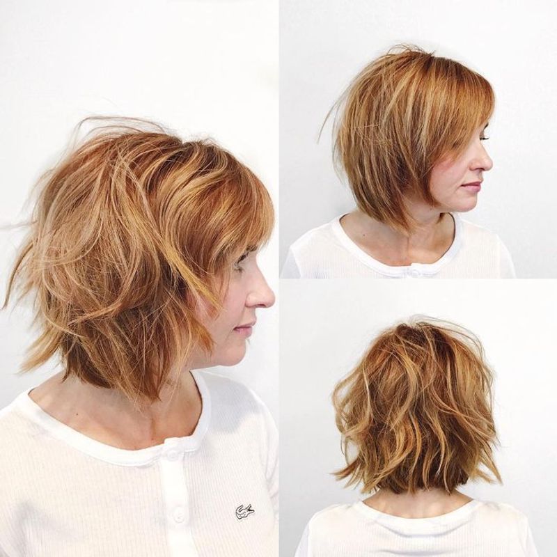 Choppy Chin-Length Bob