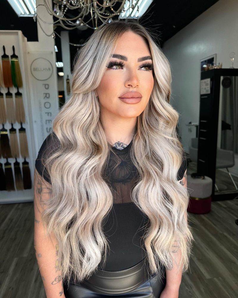 Pearl Blonde Contrast