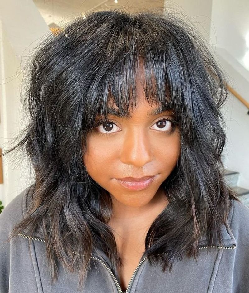 Piece-y Bangs