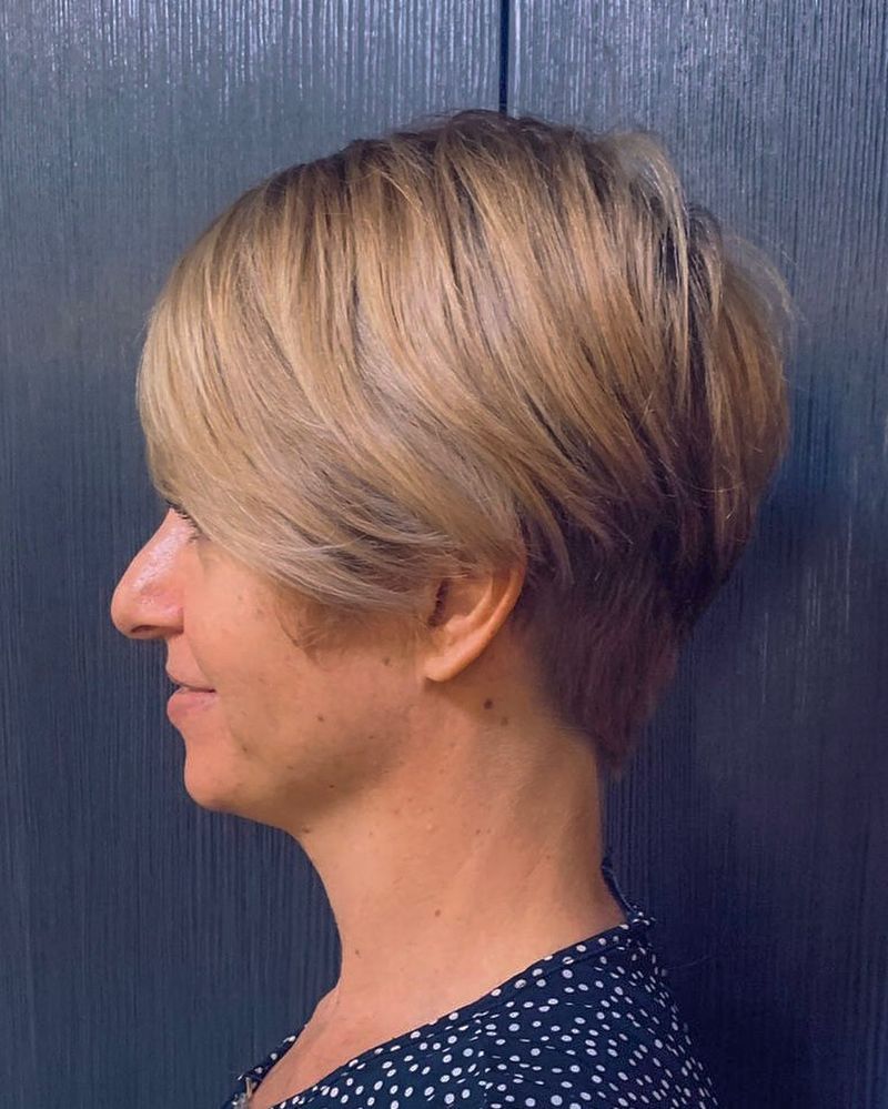 Layered Crown with Blunt Perimeter