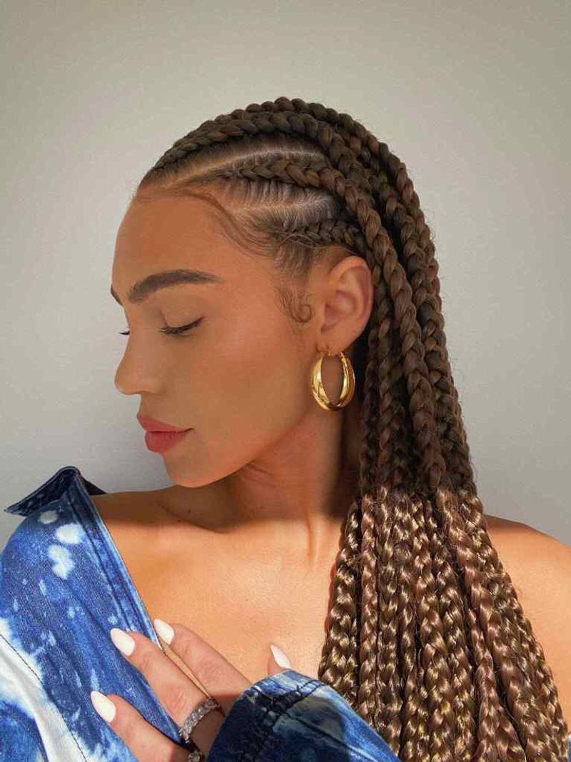 Jumbo Fulani Braids