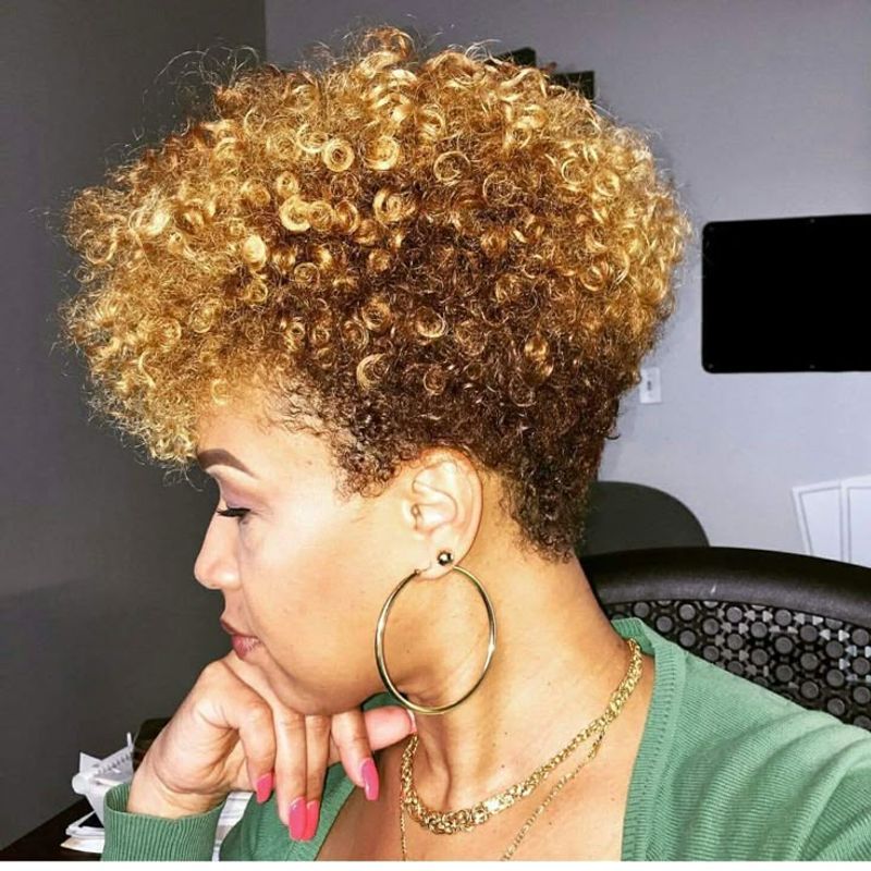 Tapered Natural Curls