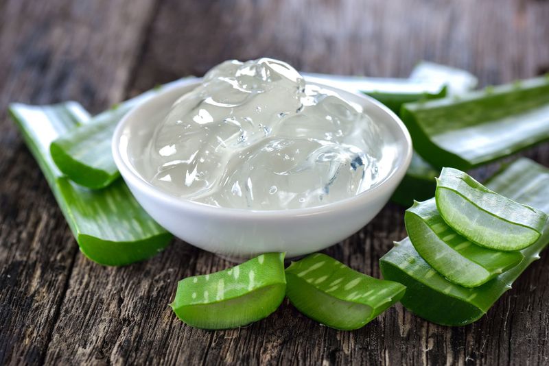 Apply Aloe Vera For Instant Relief