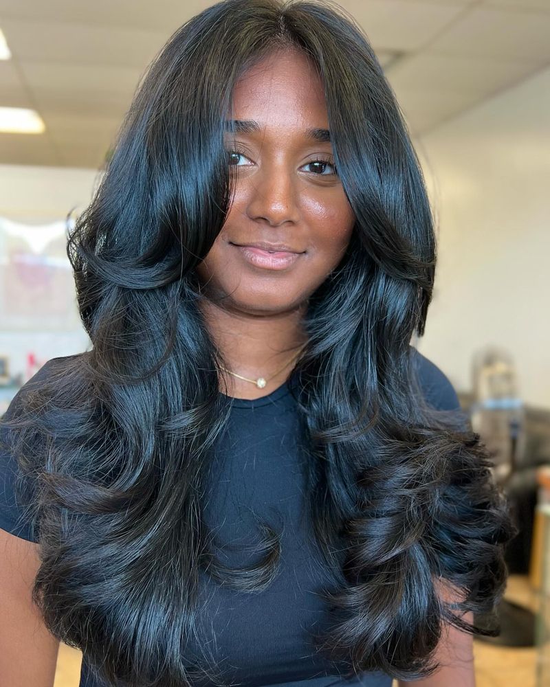 Textured Waves with Wispy Ends