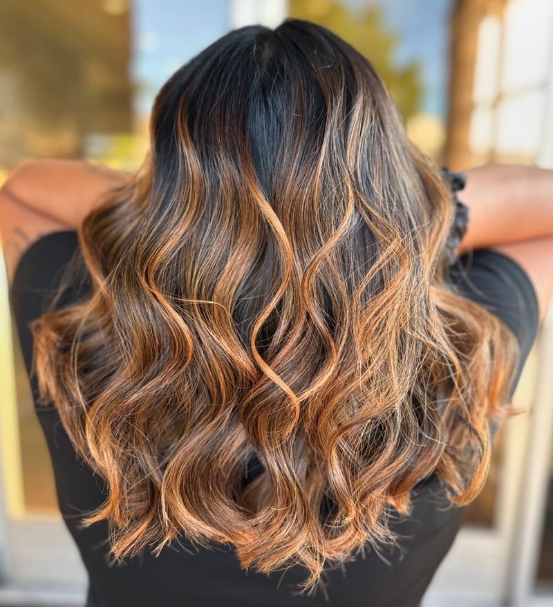 Butterscotch Brunette Ombré