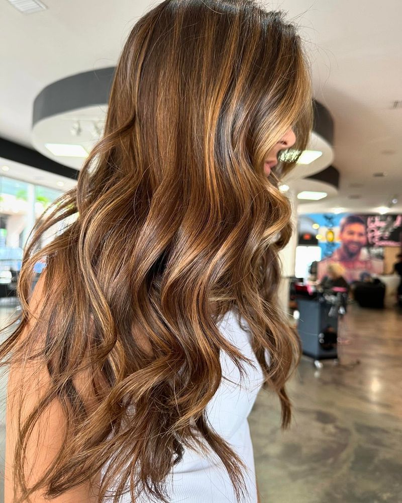 Sun-Kissed Caramel Brunette