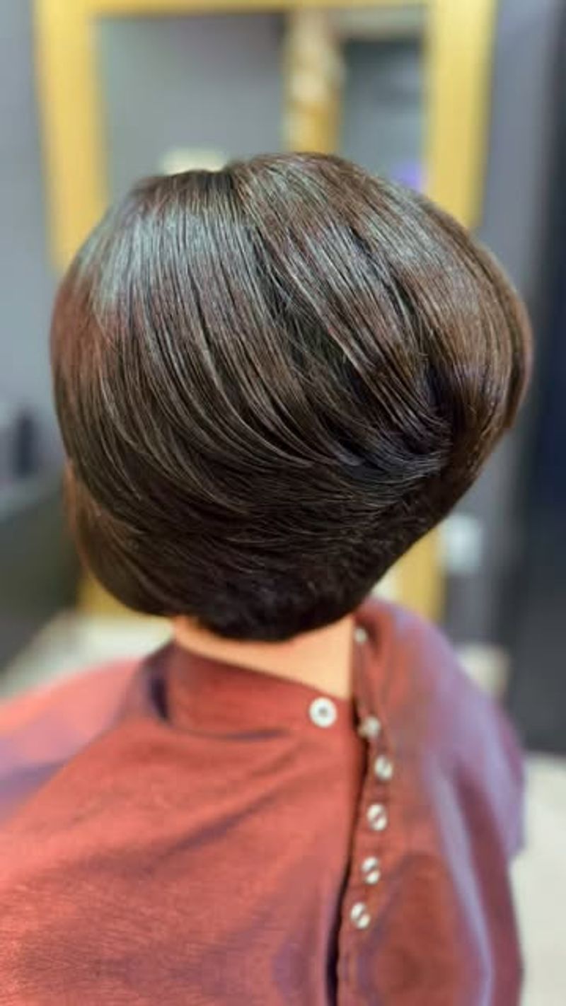 Graduated A-Line Cut