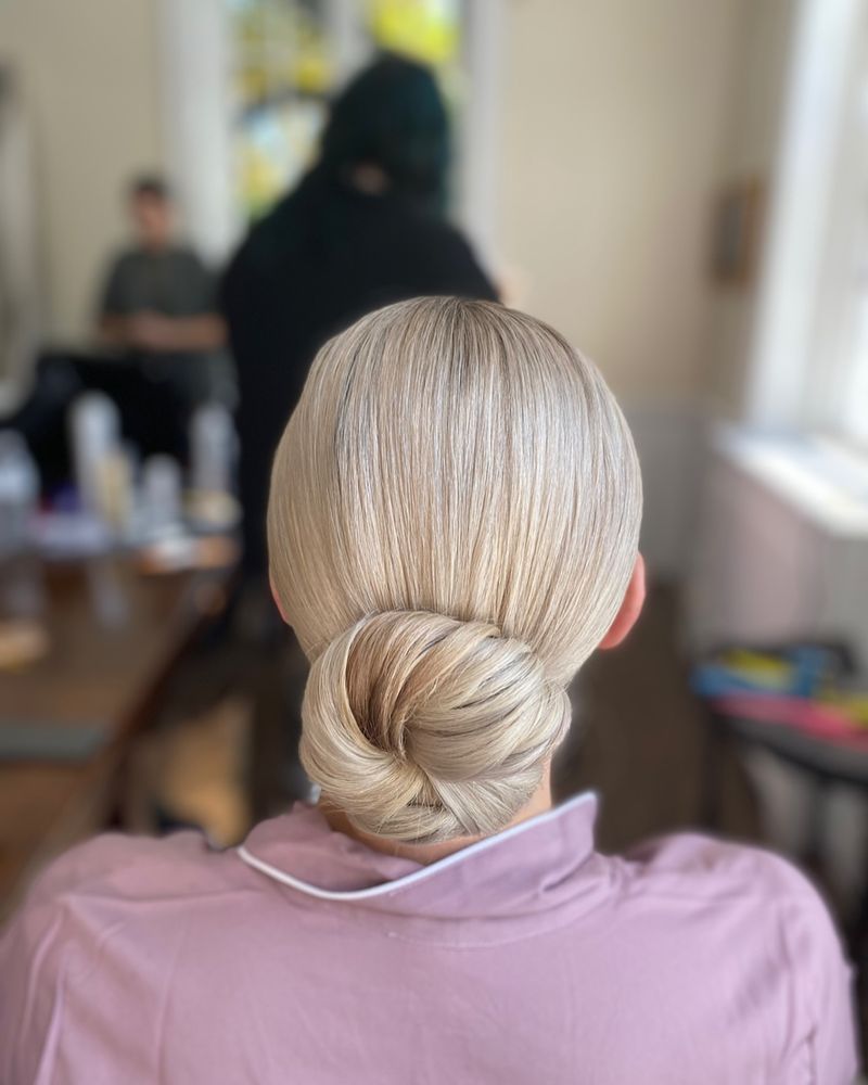 Sleek Low Bun