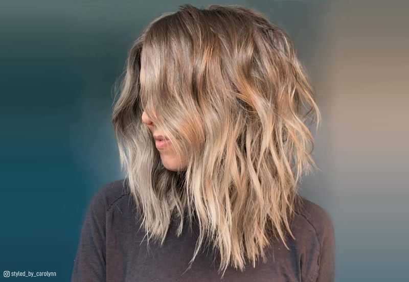 Long Bob with Piece-y Texture