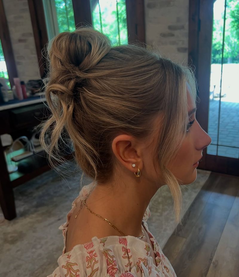Desordenado Top Knot