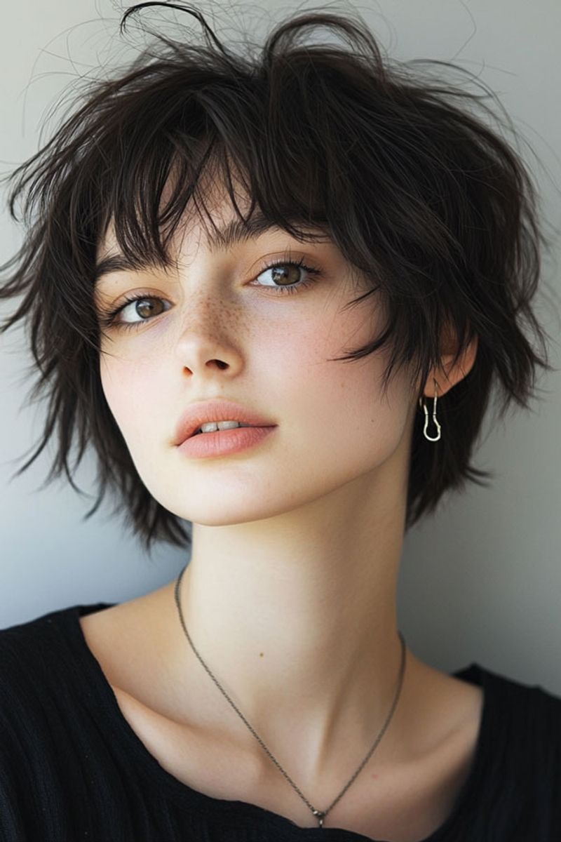 Wispy Micro Bangs