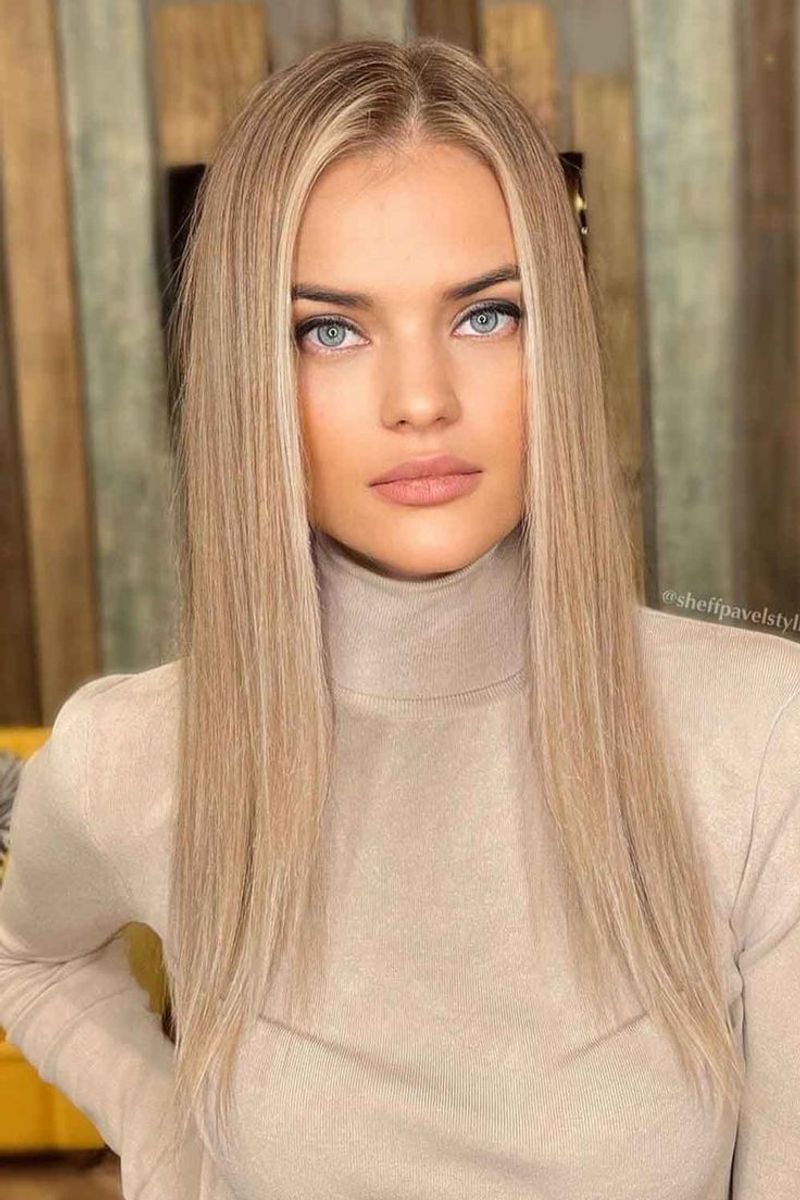 Sandy Blonde for Blue Eyes