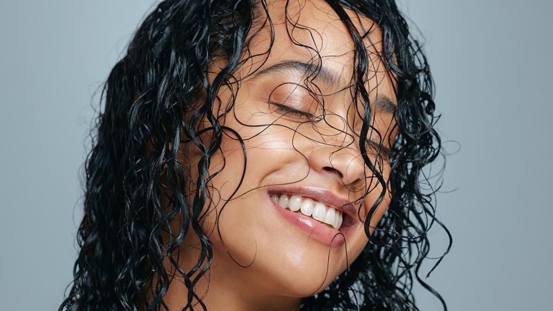 Apply products to soaking wet hair