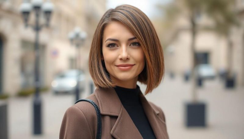 Architectural Chin-Length Cut