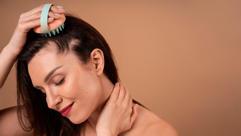 Scalp Care While Damp