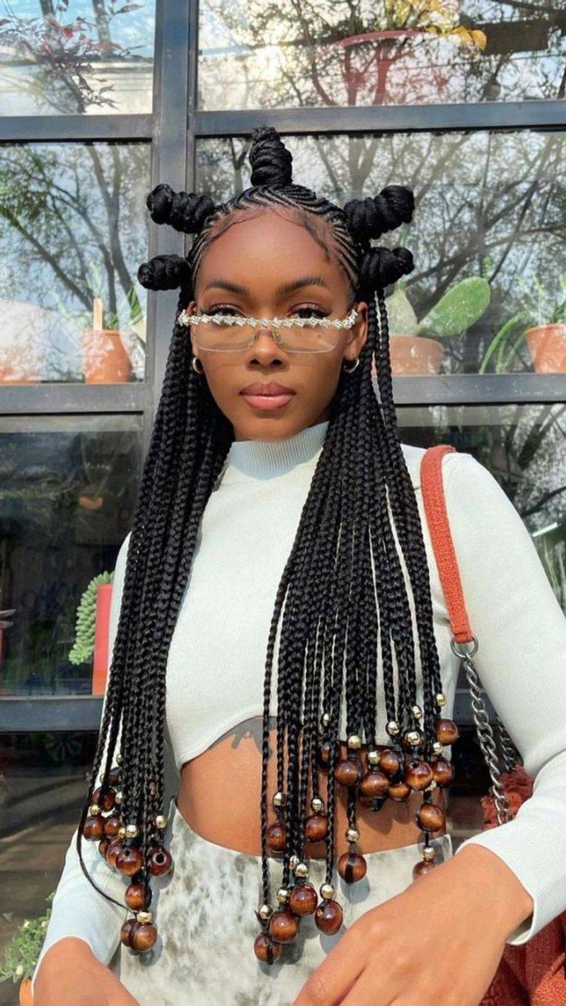 Braided Bantu Knots