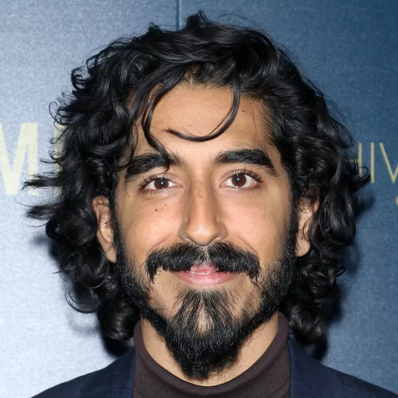 Dev Patel's Textured Wavy Locks