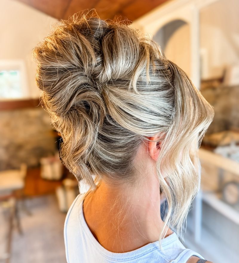 Gravity-Defying Sculptural Updos
