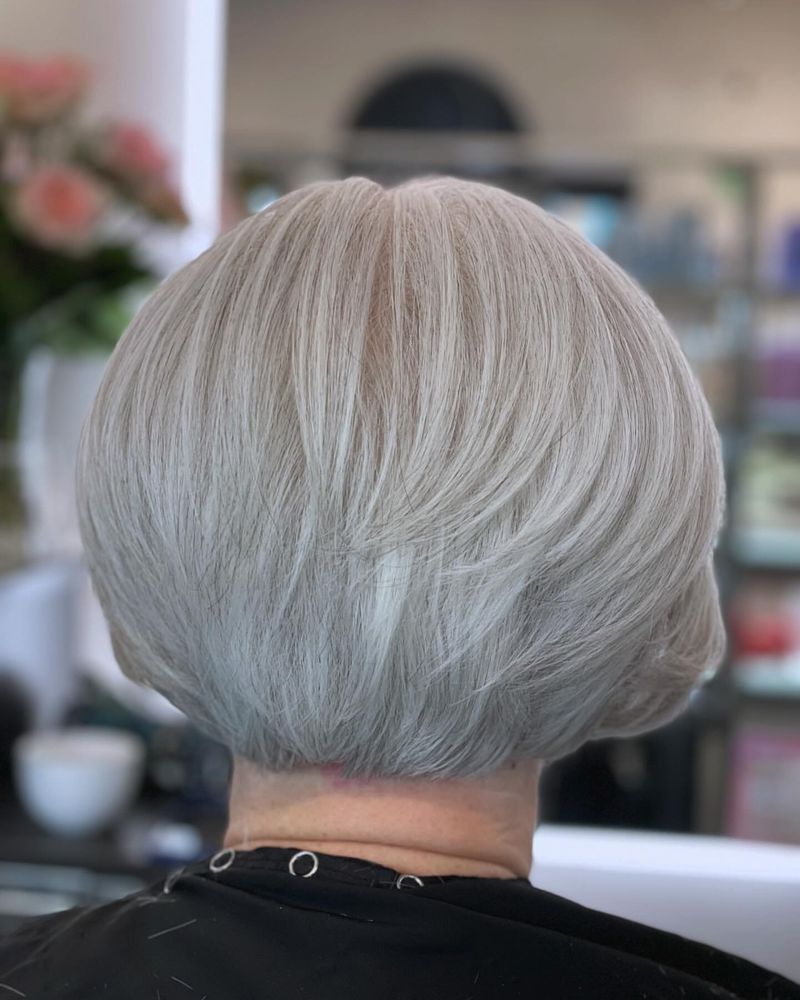Corte romo con textura