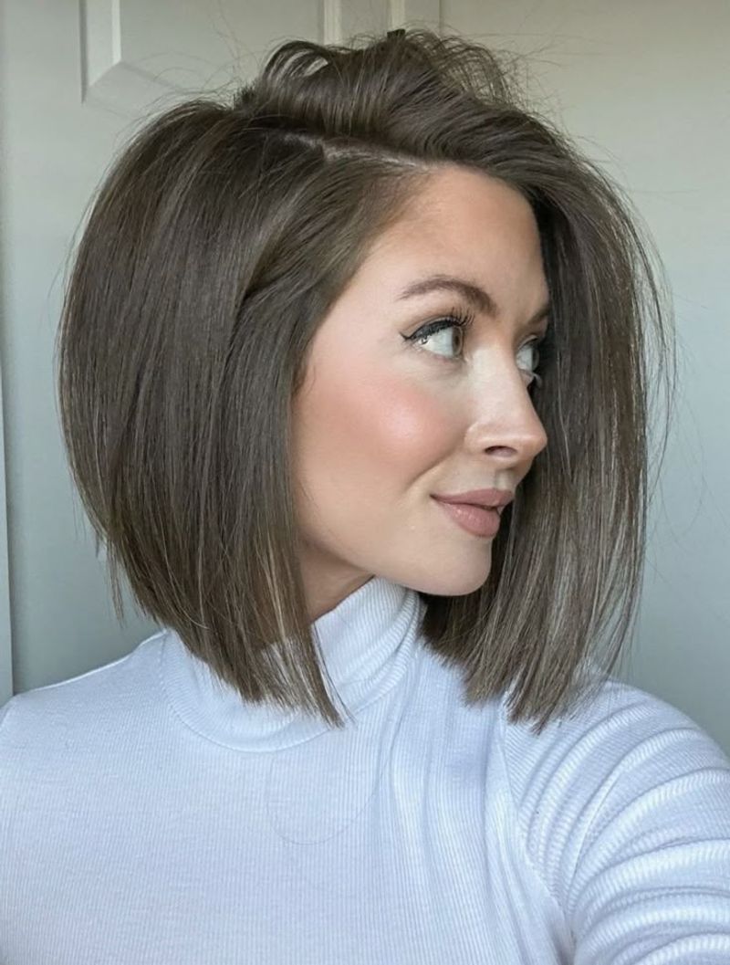 Chin-Grazing Bob with Subtle Layers