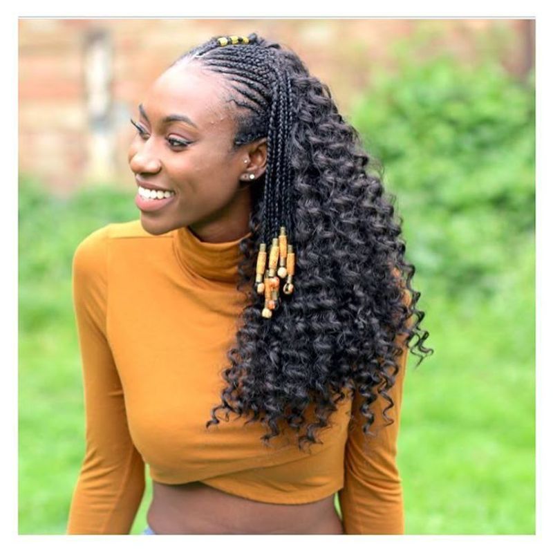 Fulani Braids with Metallic Cuffs