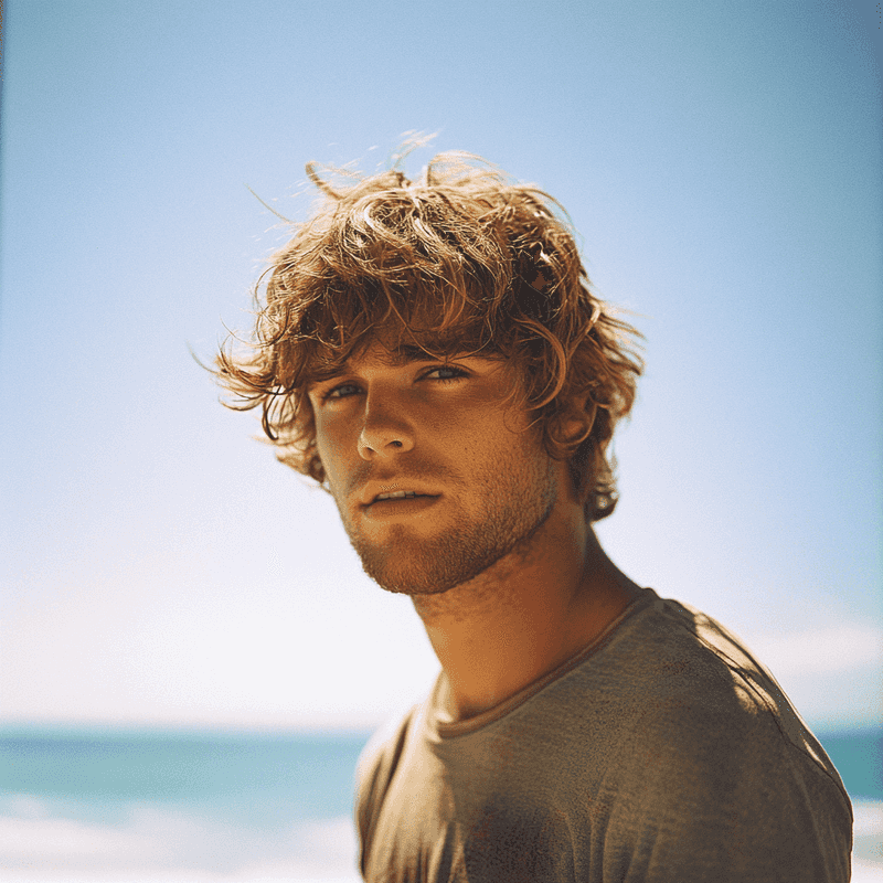 Sun-Bleached Surfer