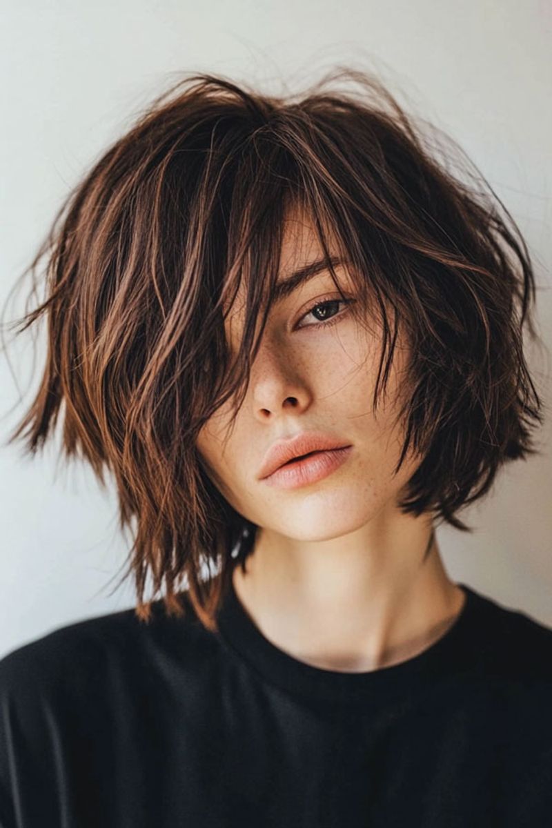 Undone Bob with Wispy Texture