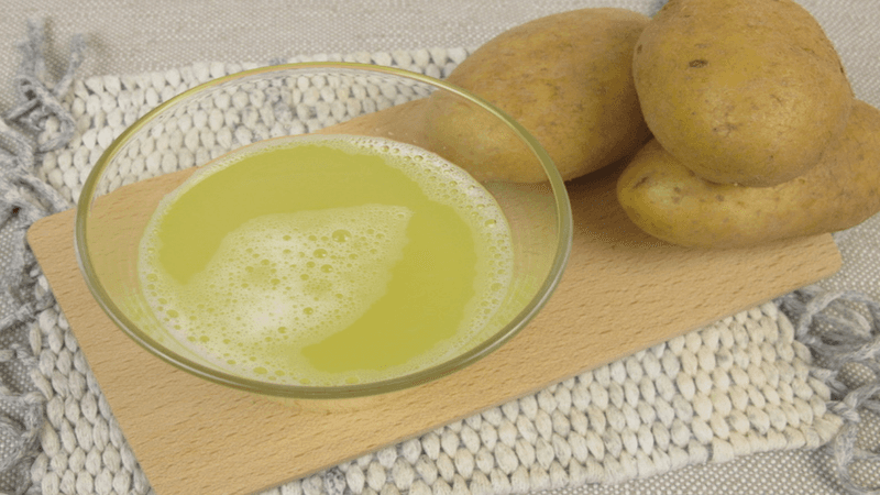 Potato Juice Remedy