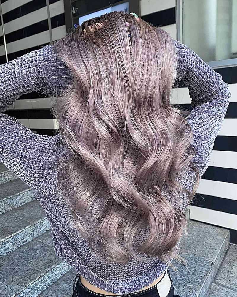 Steel Grey with Lavender Tint