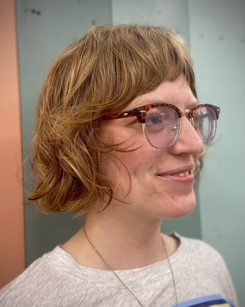 Sleek Center-Part Bob