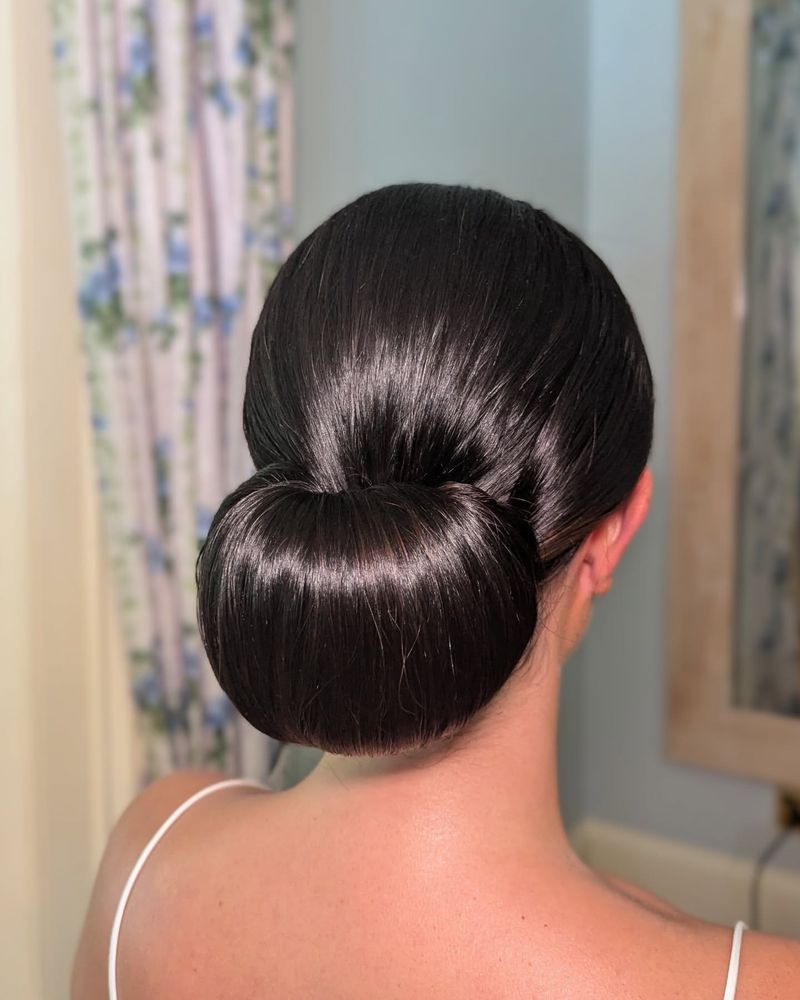 Chignon elegante