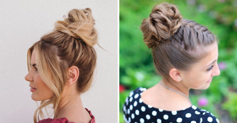 How to Nail the Perfect Messy High Twisted Bun