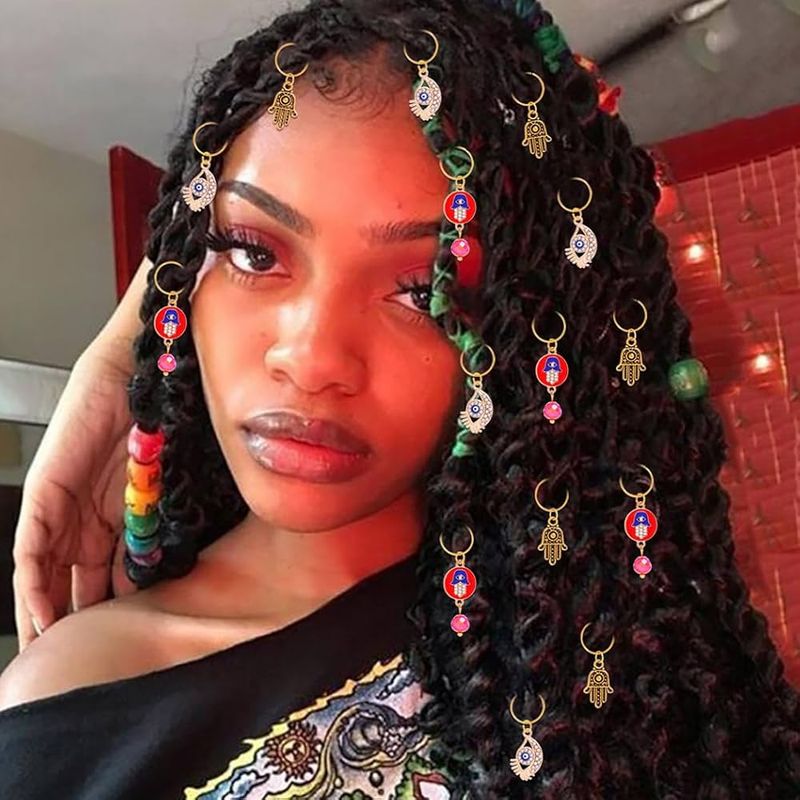 Boho Jumbo Braids with Accessories