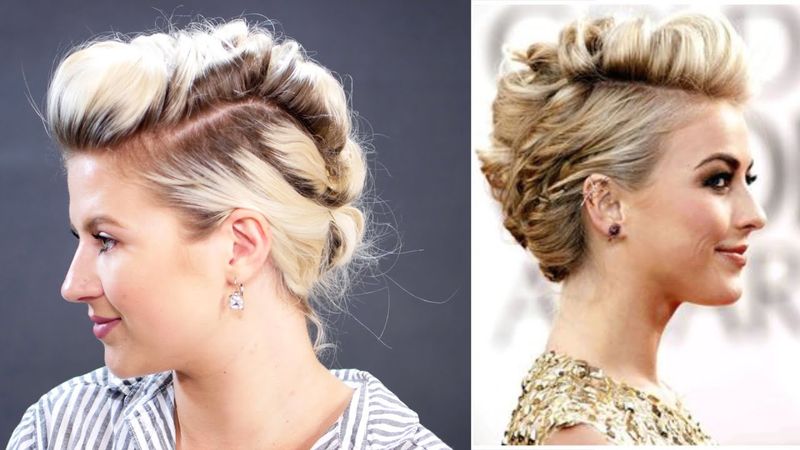 Faux Hawk Updo