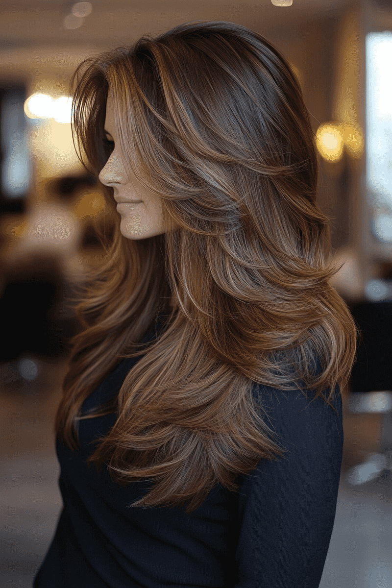 Long Layers with Face-Framing