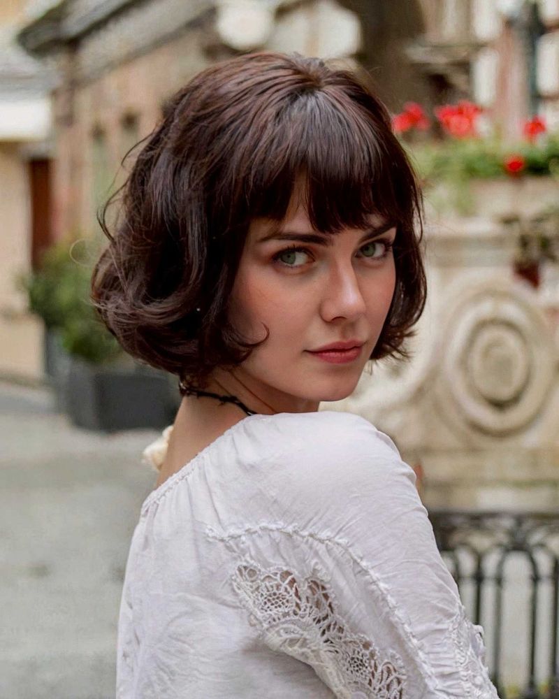 French Girl Rounded Bob