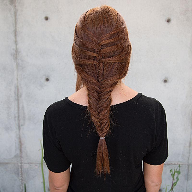 Fishtail Mermaid Braid