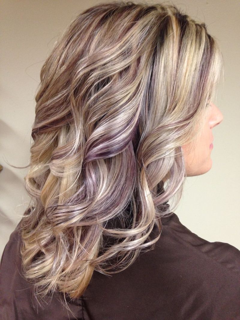 Lavender-Tinted Ripples