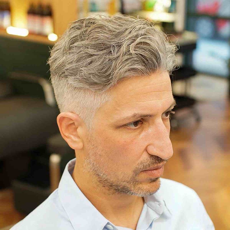 Bald Fade with Texture