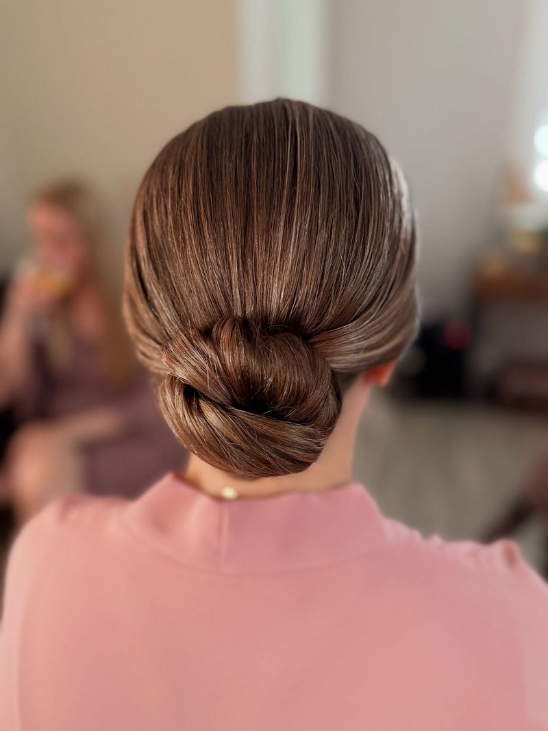 Sophisticated Low Chignon