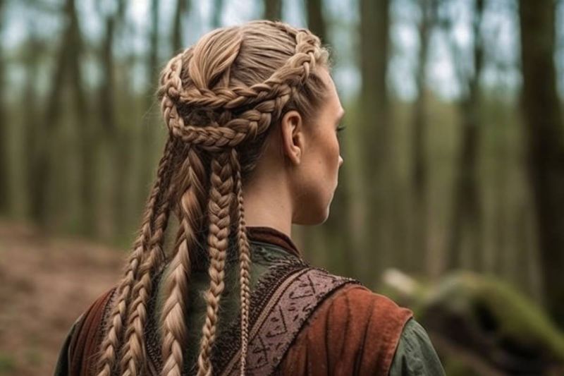 Viking Shield-Maiden Braids