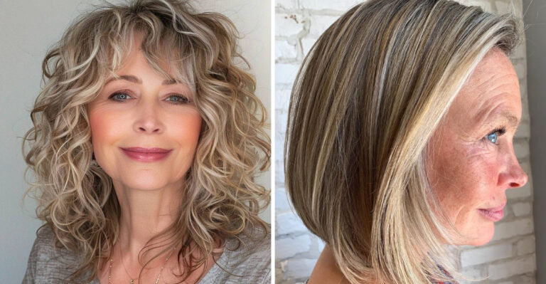 No-Fuss Light Brown Highlights That Look Better at 60