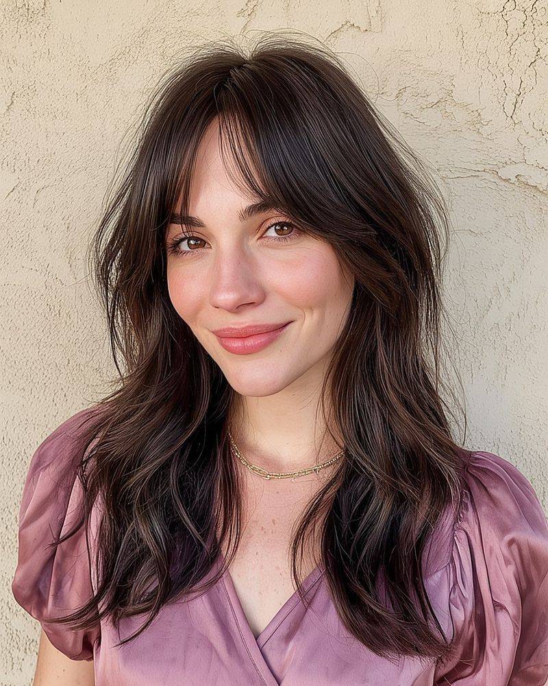 Airy Wispy Bangs