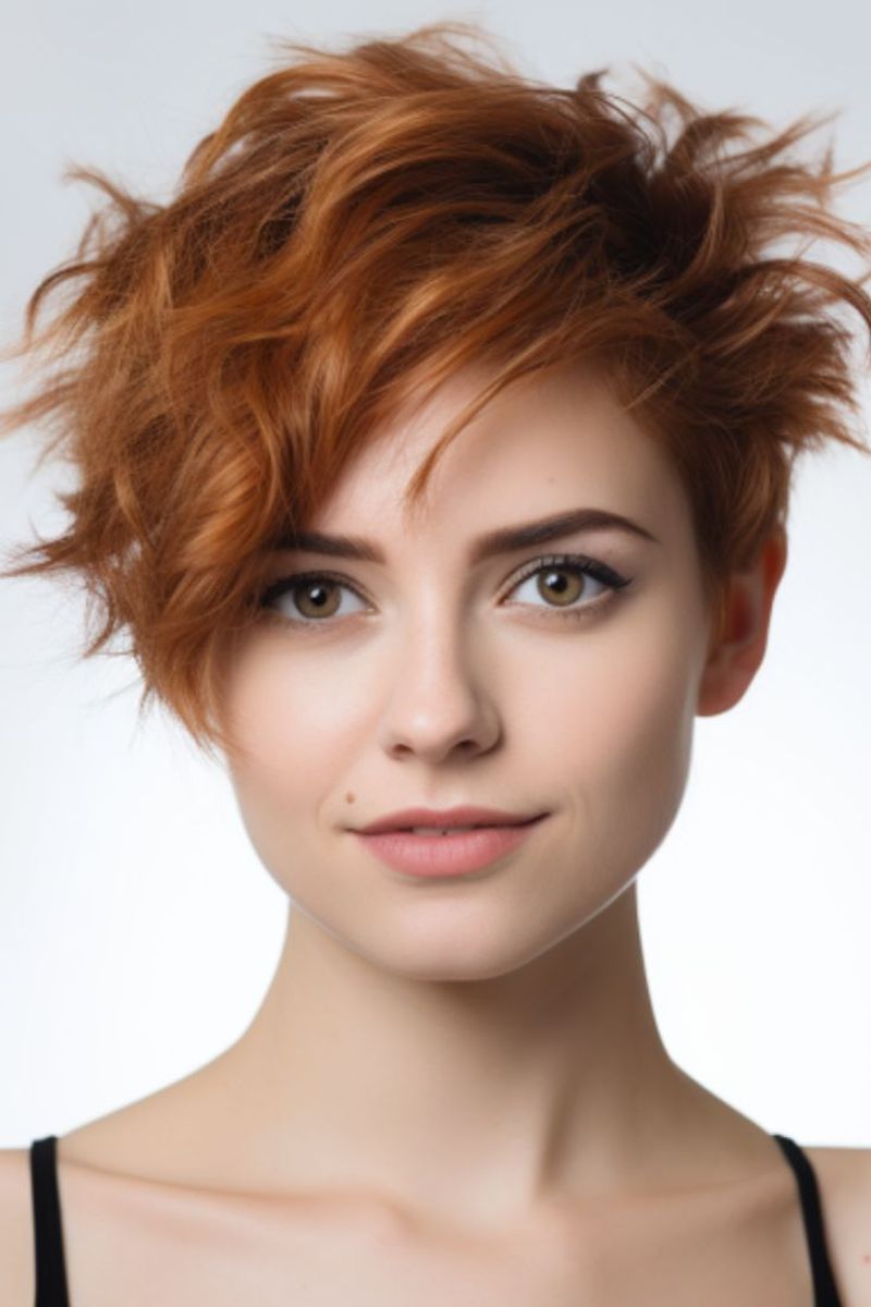 Spiky Cinnamon Pixie