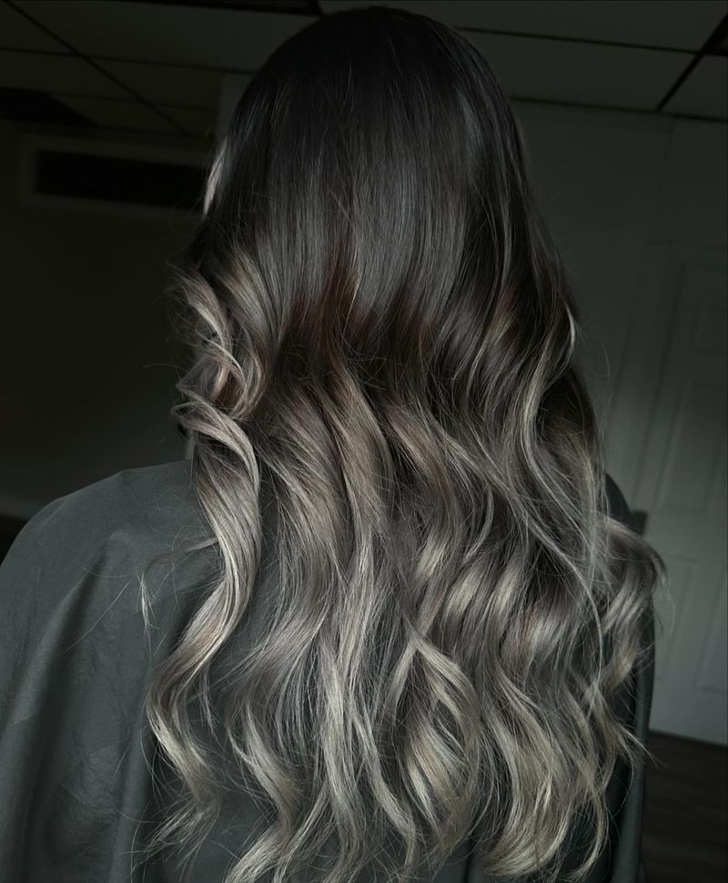 Smoky Silver Ombré