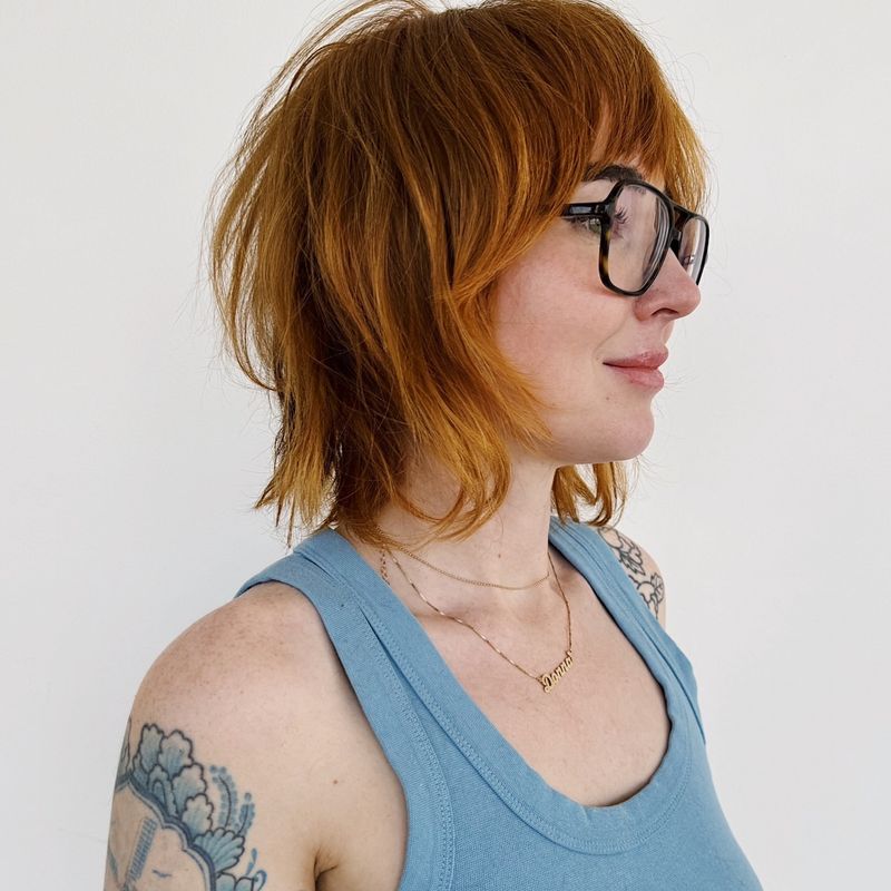Layered Ear-Length Cut