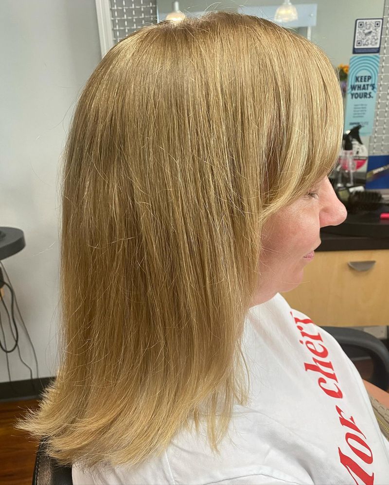 Professional Save: Side-Swept Bangs