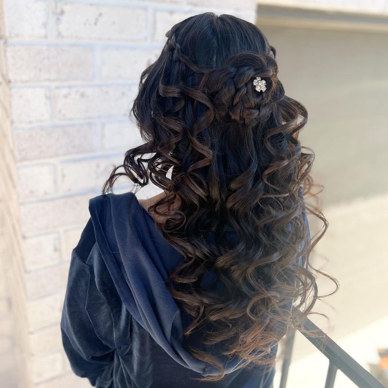 Overly Structured Pageant Curls