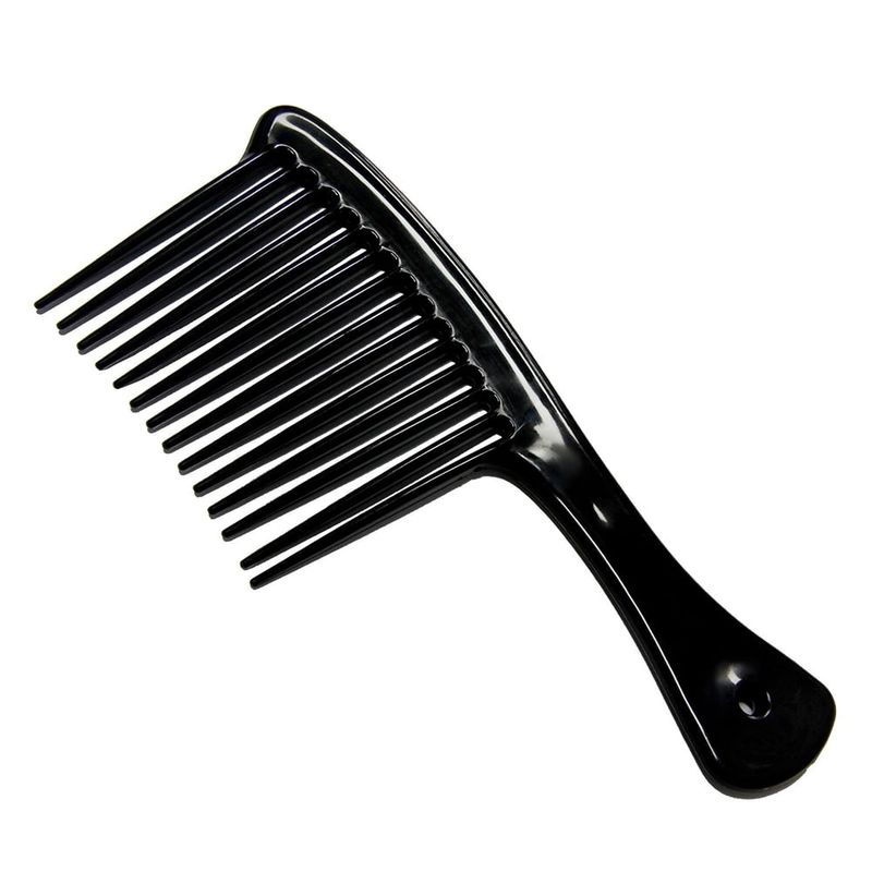 Detangle with Wide-Tooth Combs